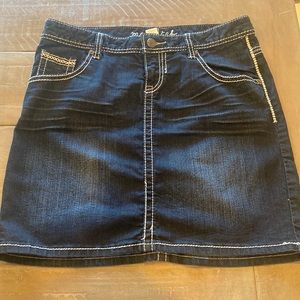 Denim skirt